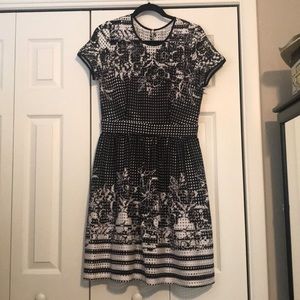 Knee length dress